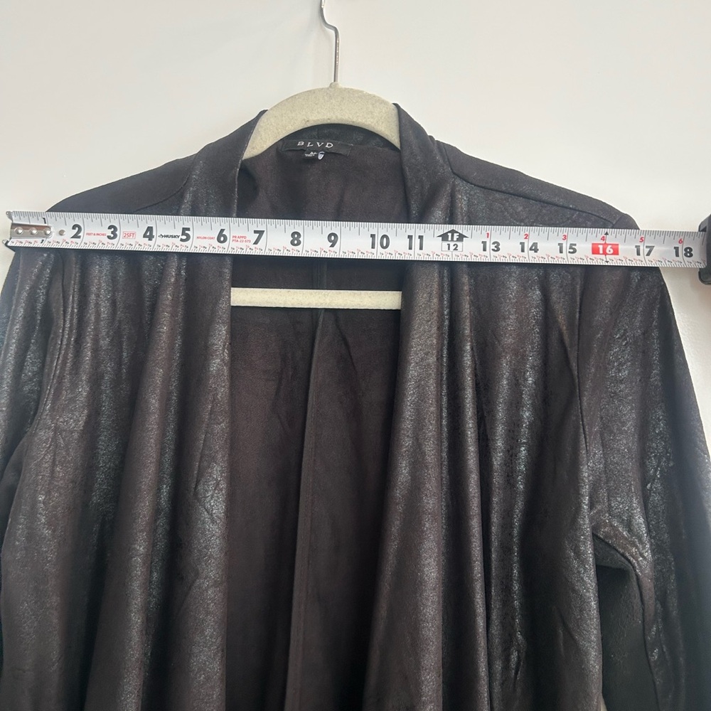 Blvd Dark Black Jacket Duster - image 4